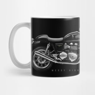 Triumph Thruxton 865cc 15 black, sn Mug